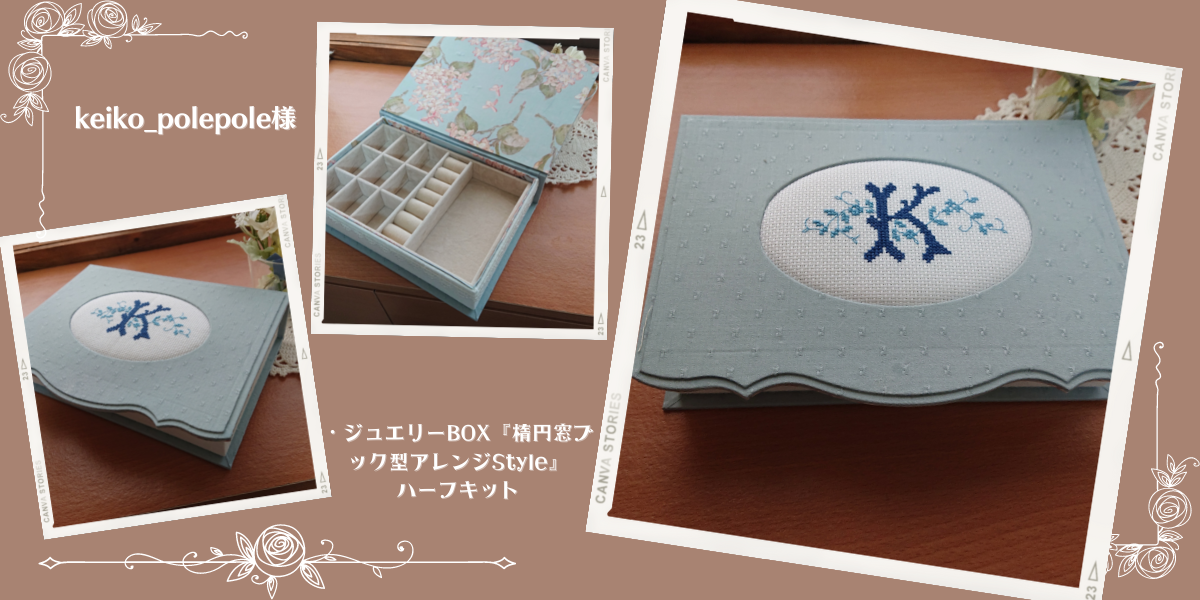 カルトナージュ 作品キットモニター☆keiko_polepole様の作品 - C-Art 
